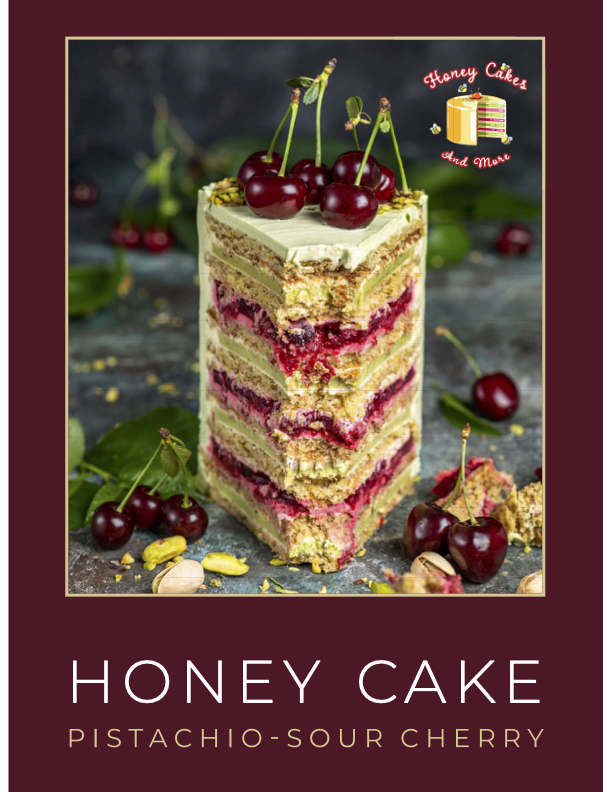 Pistachio & Cherry Honey Cake